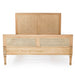 Hamilton Cane Bed - Weathered Oak - King - SEATONES