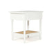 Hamilton Cane Bedside Table - 57cm White - SEATONES
