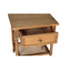 Hamilton Cane Bedside Table - 57cm Weathered Oak - SEATONES
