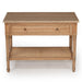 Hamilton Bedside Table - Weathered Oak - 91cm Wide - SEATONES