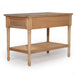 Hamilton Bedside Table - Weathered Oak - 91cm Wide - SEATONES