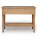 Hamilton Bedside Table - Weathered Oak - 91cm Wide - SEATONES