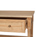 Hamilton Bedside Table - Weathered Oak - 91cm Wide - SEATONES