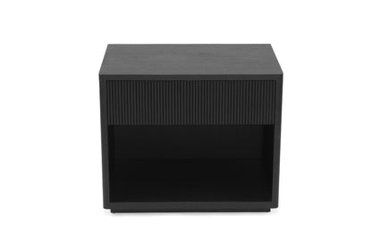 Harlow Bedside Table - Black - SEATONES