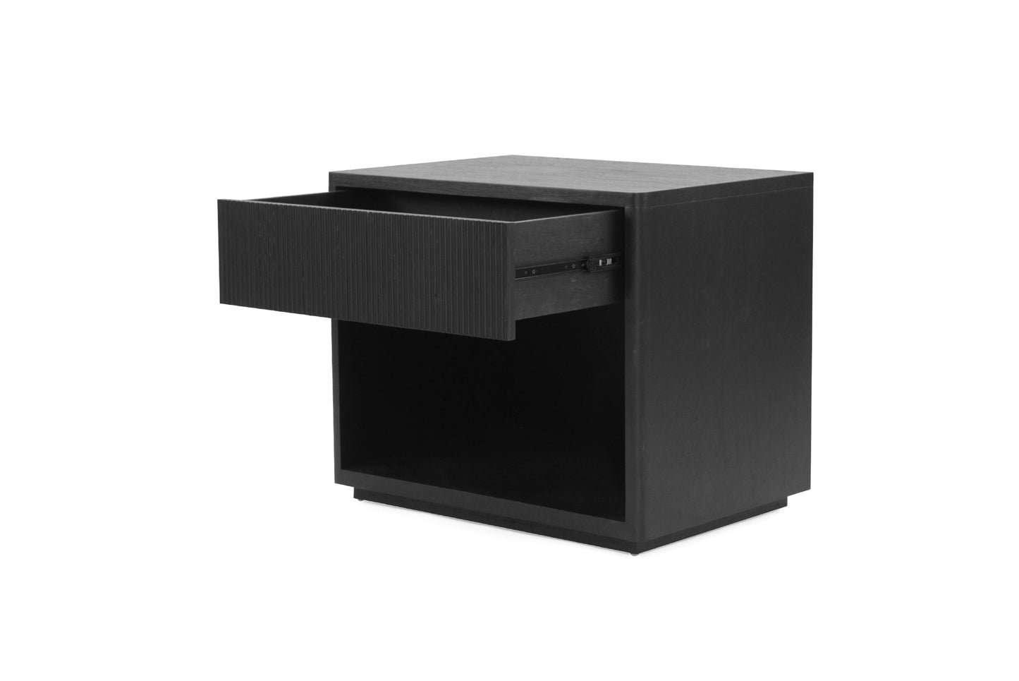 Harlow Bedside Table - Black - SEATONES