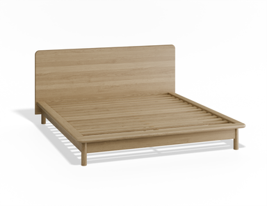 Nordica Solid Oak Bed Frame - SEATONES