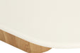 Harlow Oval Coffee Table - Natural Base - SEATONES