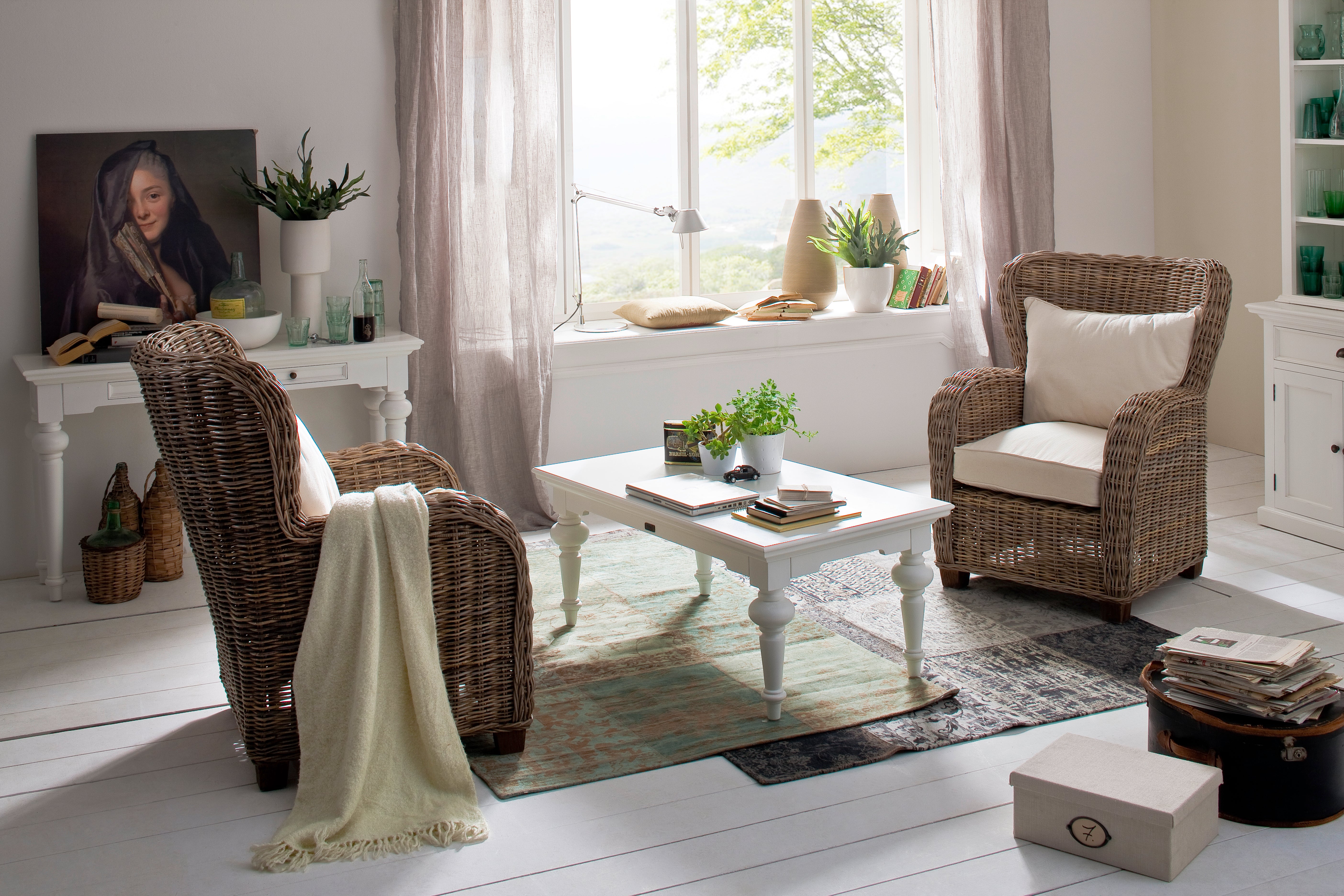 Wickerworks Queen Chair - SEATONES