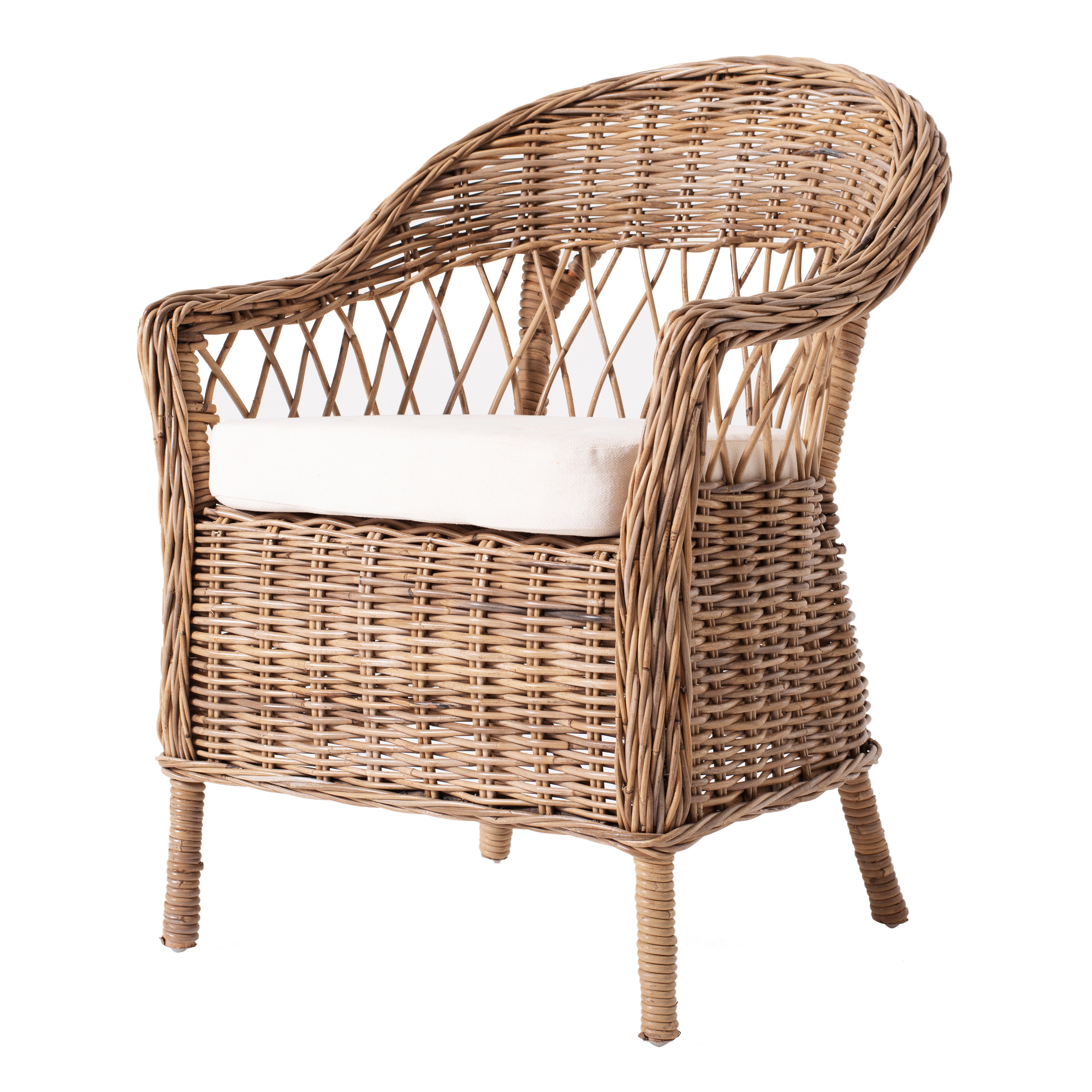 Wickerworks Monarch Chair (Set of 2) - SEATONES