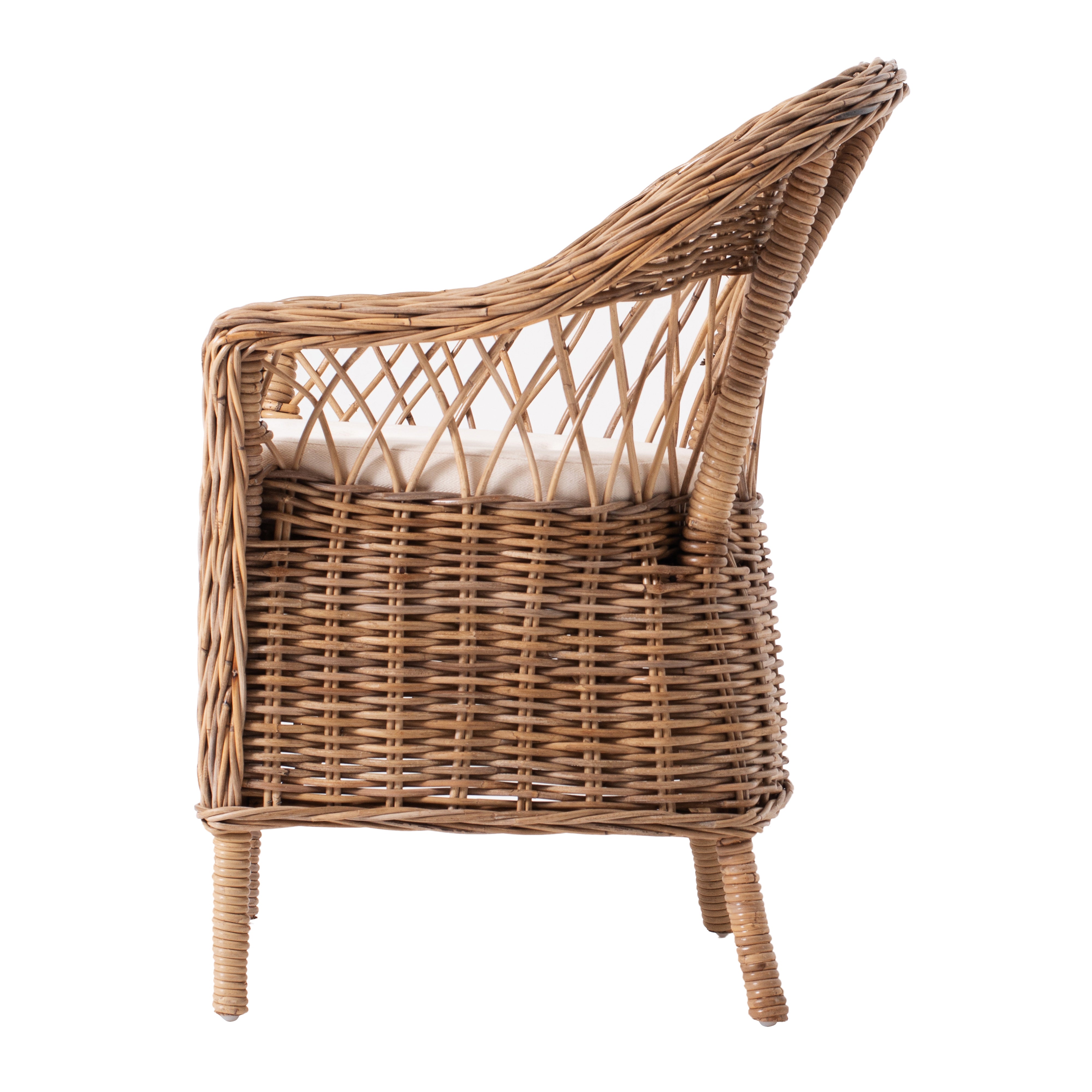 Wickerworks Monarch Chair (Set of 2) - SEATONES