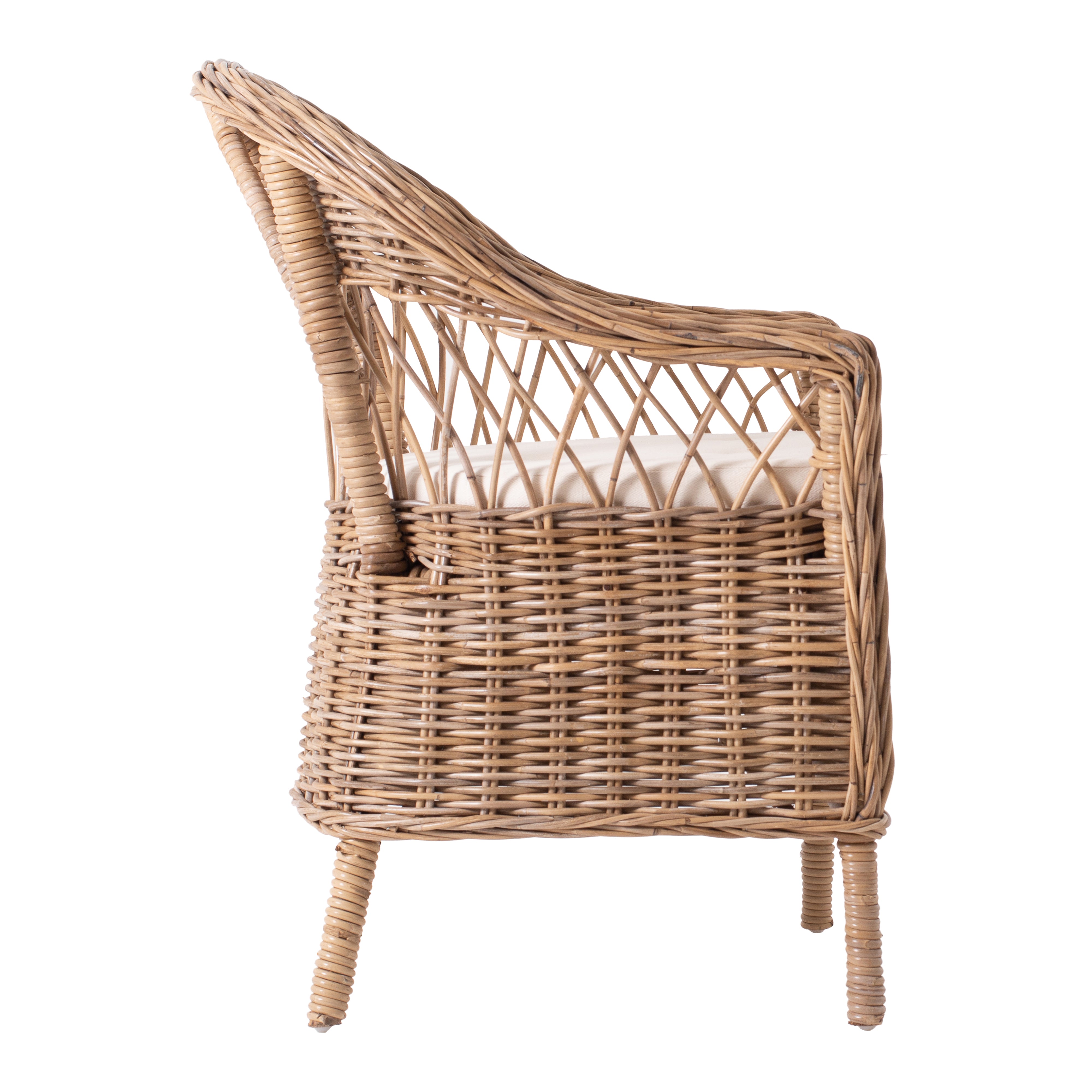 Wickerworks Monarch Chair (Set of 2) - SEATONES