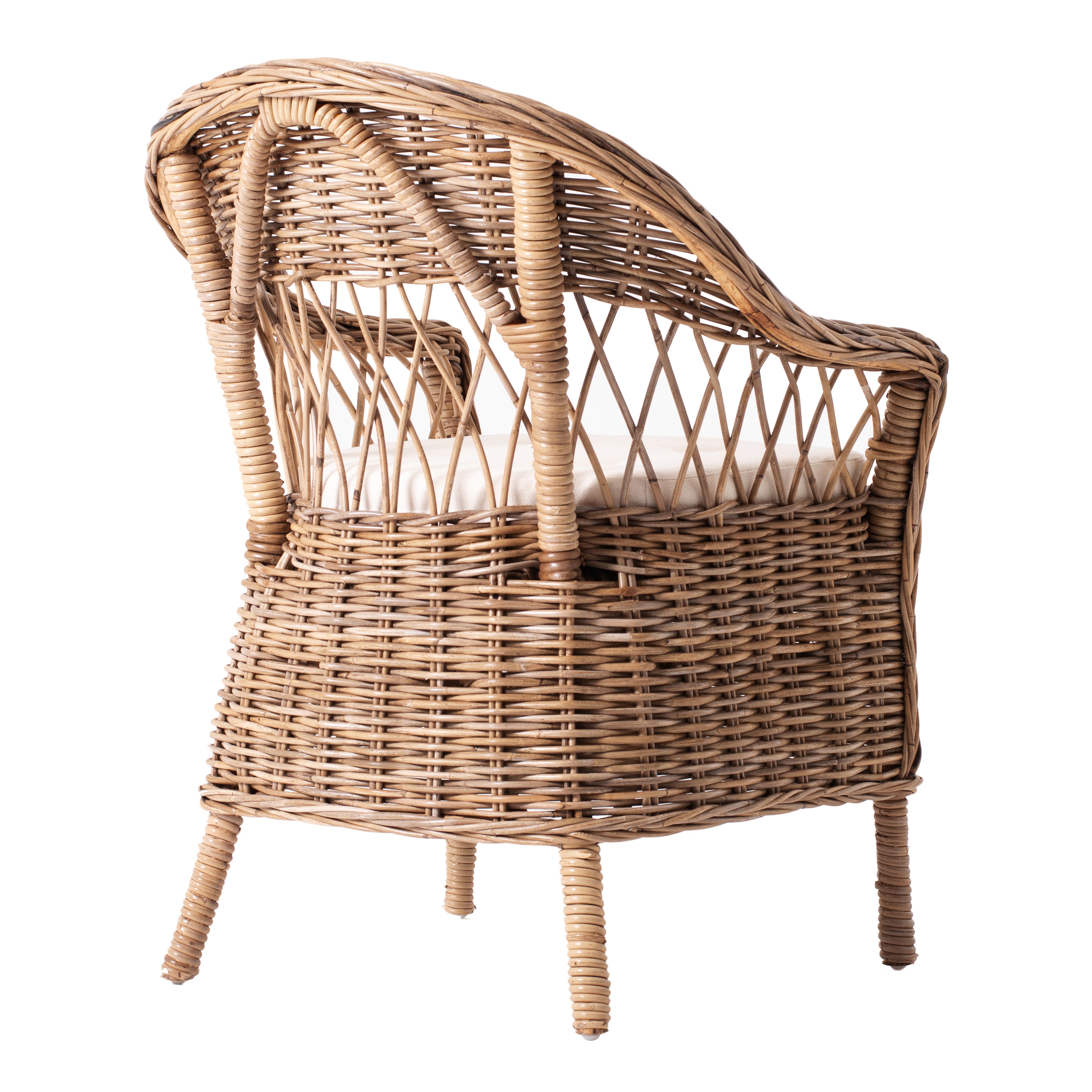 Wickerworks Monarch Chair (Set of 2) - SEATONES