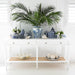 Hamilton Console Table - White - 185cm - SEATONES