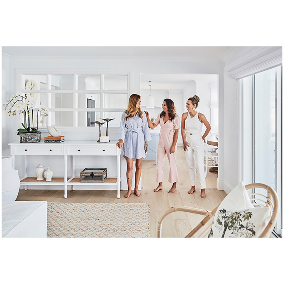 Hamilton Console Table - White - 185cm - SEATONES