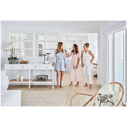 Hamilton Console Table - White - 185cm - SEATONES