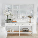 Hamilton Console Table - White - 185cm - SEATONES