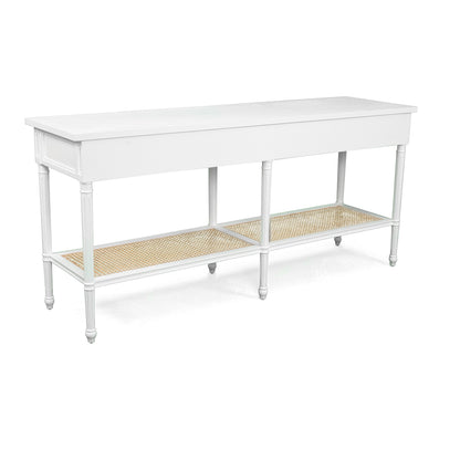 Hamilton Console Table - White - 185cm - SEATONES