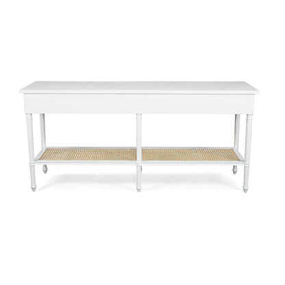 Hamilton Console Table - White - 185cm - SEATONES