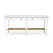 Hamilton Console Table - White - 185cm - SEATONES