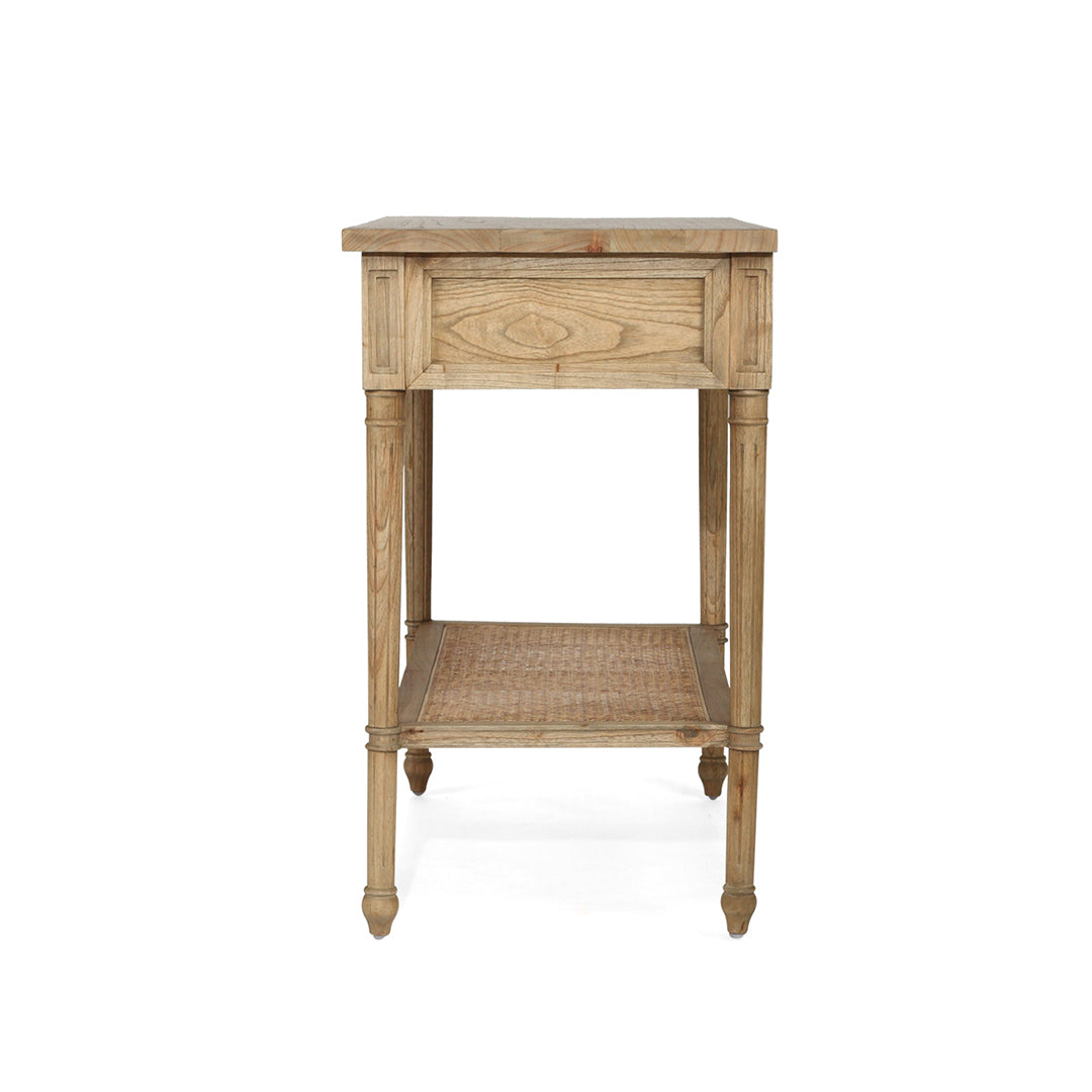 Hamilton Console Table - Weathered Oak - 100cm - SEATONES