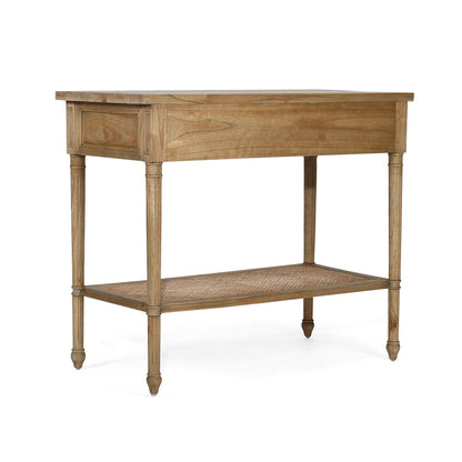 Hamilton Console Table - Weathered Oak - 100cm - SEATONES