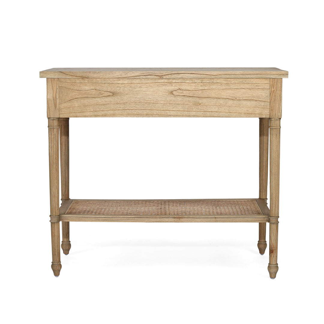 Hamilton Console Table - Weathered Oak - 100cm - SEATONES