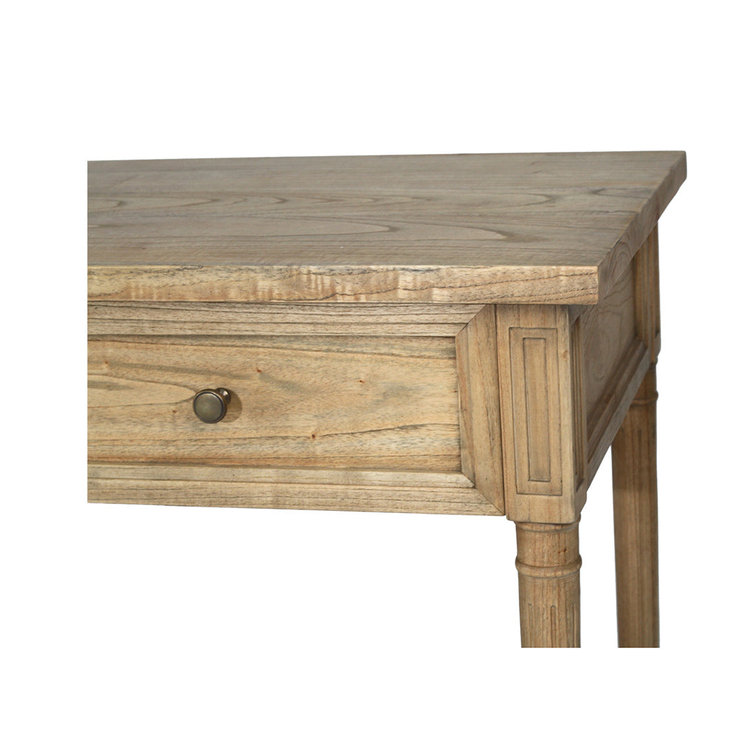 Hamilton Console Table - Weathered Oak - 100cm - SEATONES
