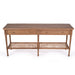 Hamilton Console Table - Weathered Oak - 185cm - SEATONES
