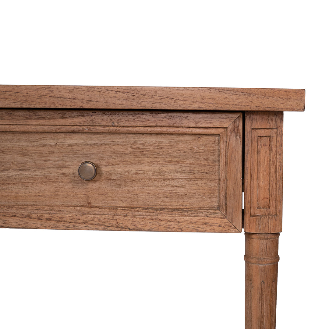 Hamilton Console Table - Weathered Oak - 185cm - SEATONES