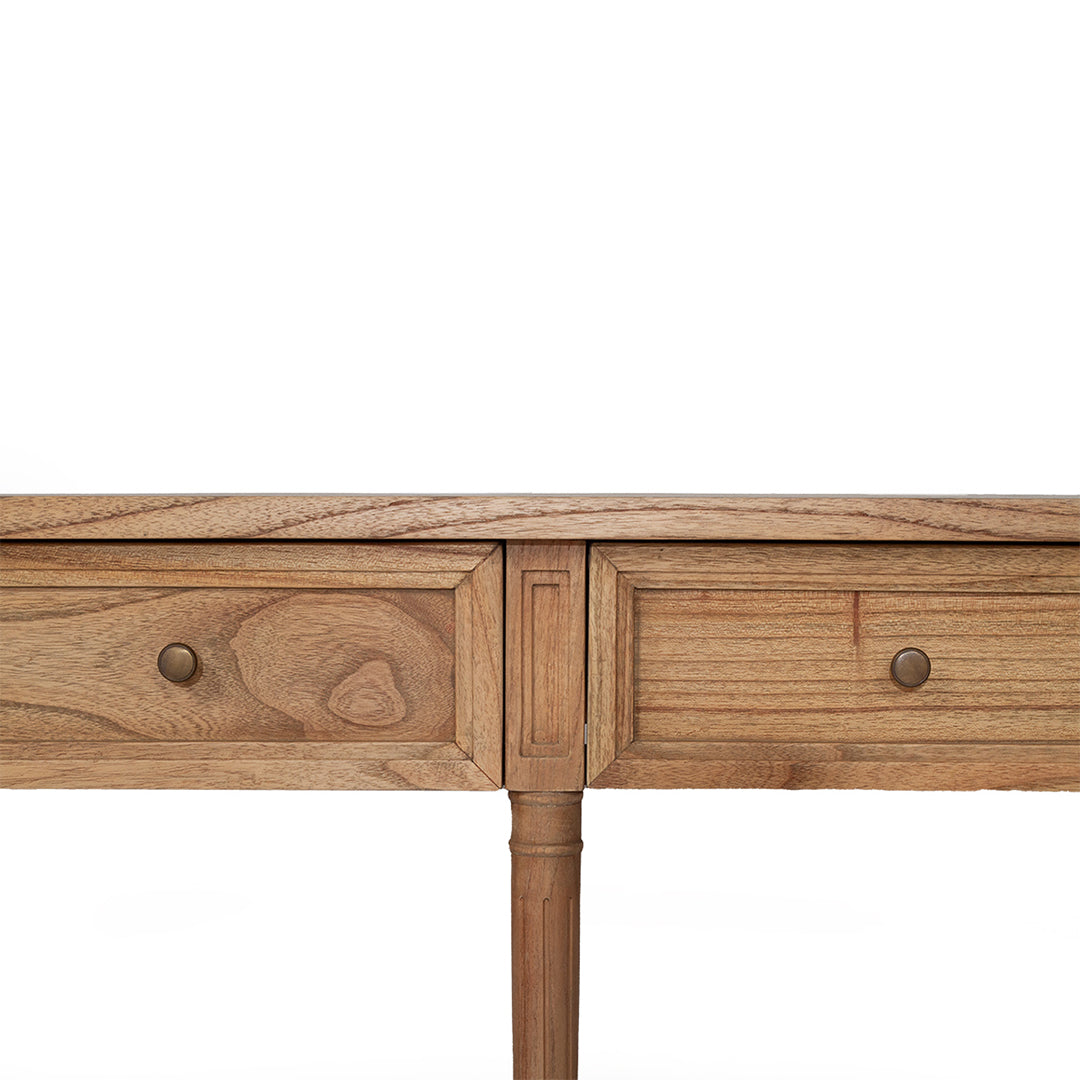 Hamilton Console Table - Weathered Oak - 280cm - SEATONES