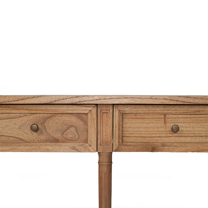 Hamilton Console Table - Weathered Oak - 280cm - SEATONES