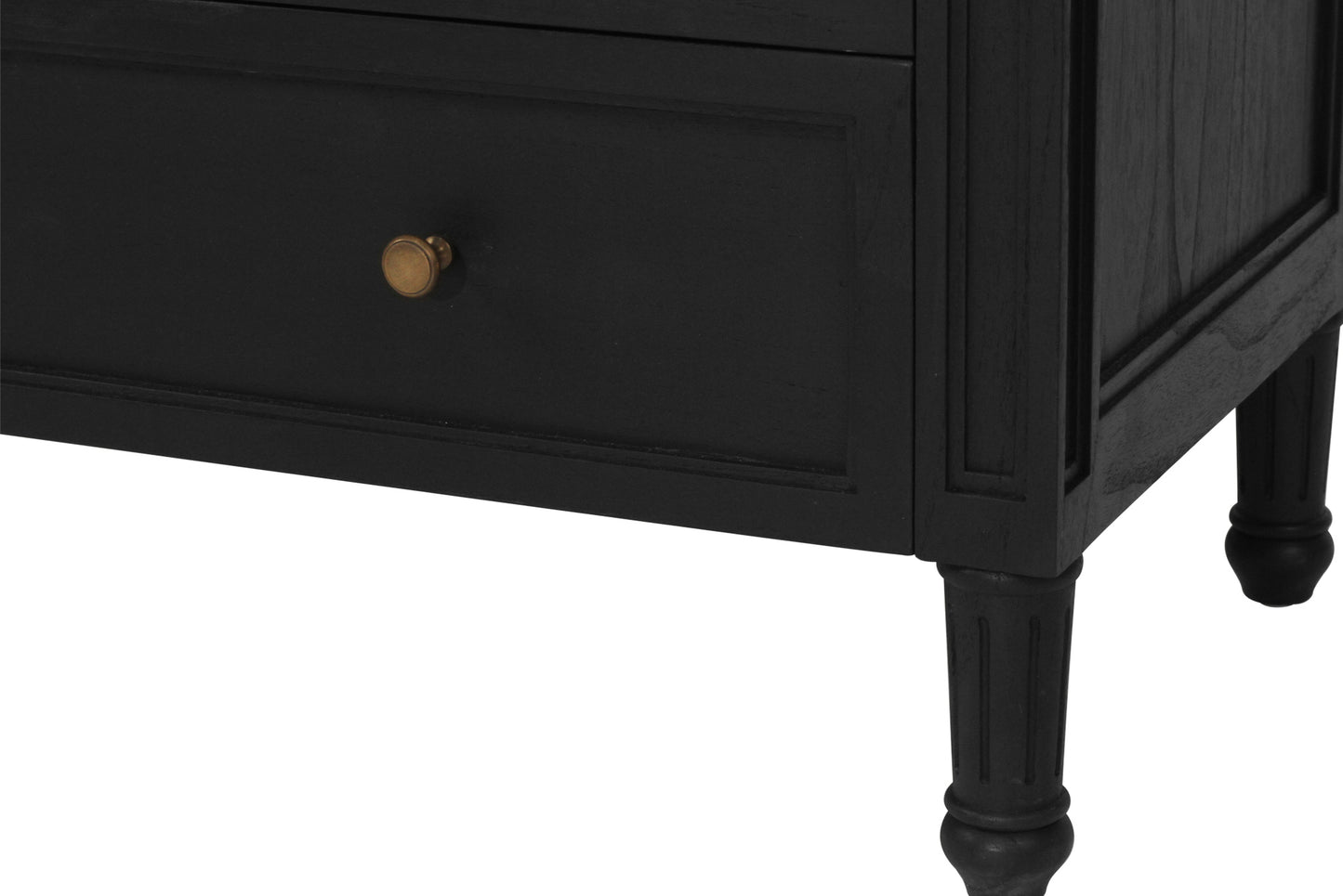 Hamilton Dresser - 5 Drawer - Black - SEATONES