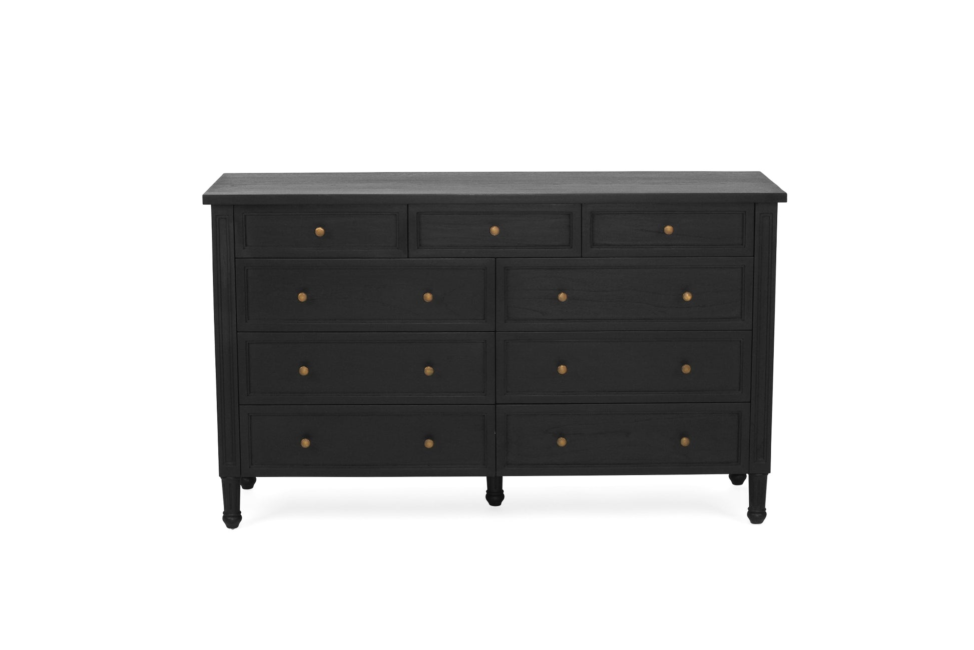 Hamilton Dresser - 9 Drawer - Black - SEATONES