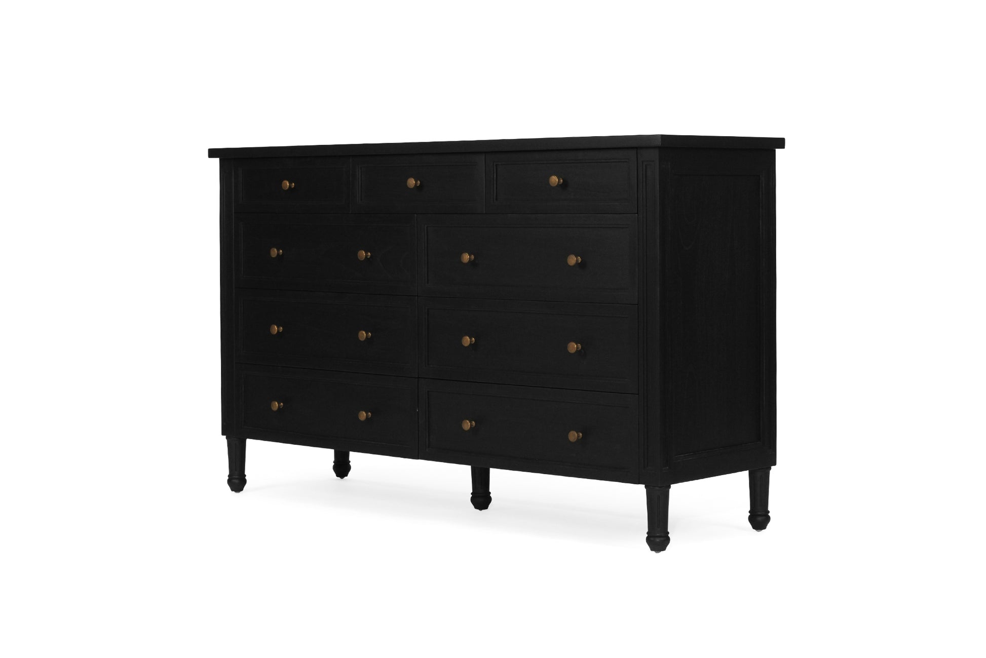 Hamilton Dresser - 9 Drawer - Black - SEATONES