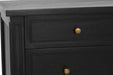 Hamilton Dresser - 9 Drawer - Black - SEATONES