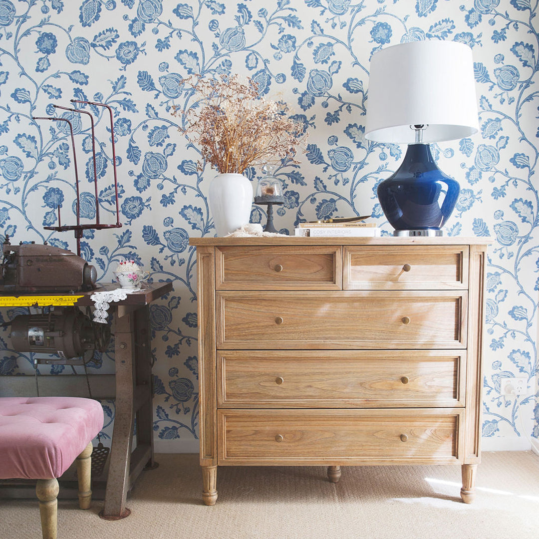 Hamilton Dresser - Weathered Oak with Five Drawers - SEATONES