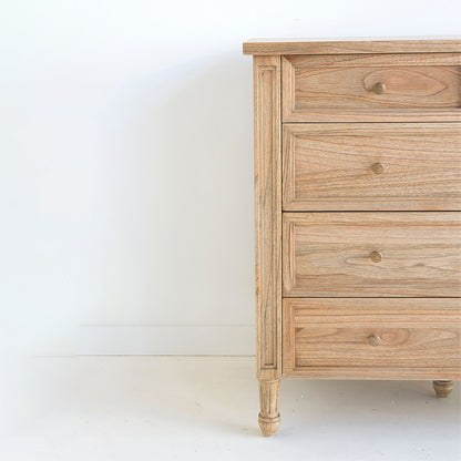 Hamilton Dresser - Weathered Oak with Five Drawers - SEATONES