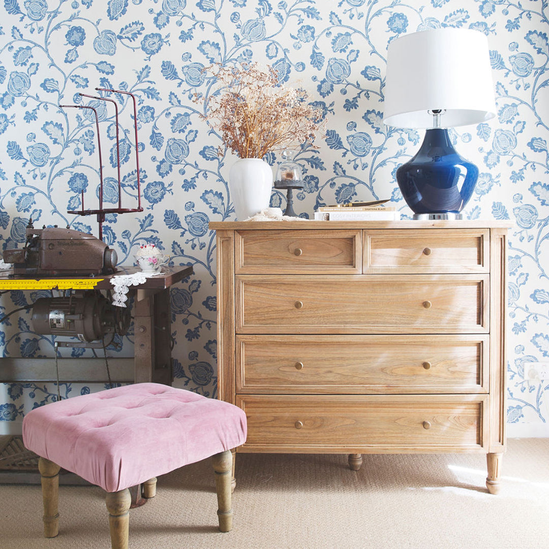 Hamilton Dresser - Weathered Oak with Five Drawers - SEATONES