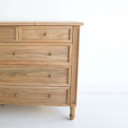 Hamilton Dresser - Weathered Oak with Nine Drawers - SEATONES