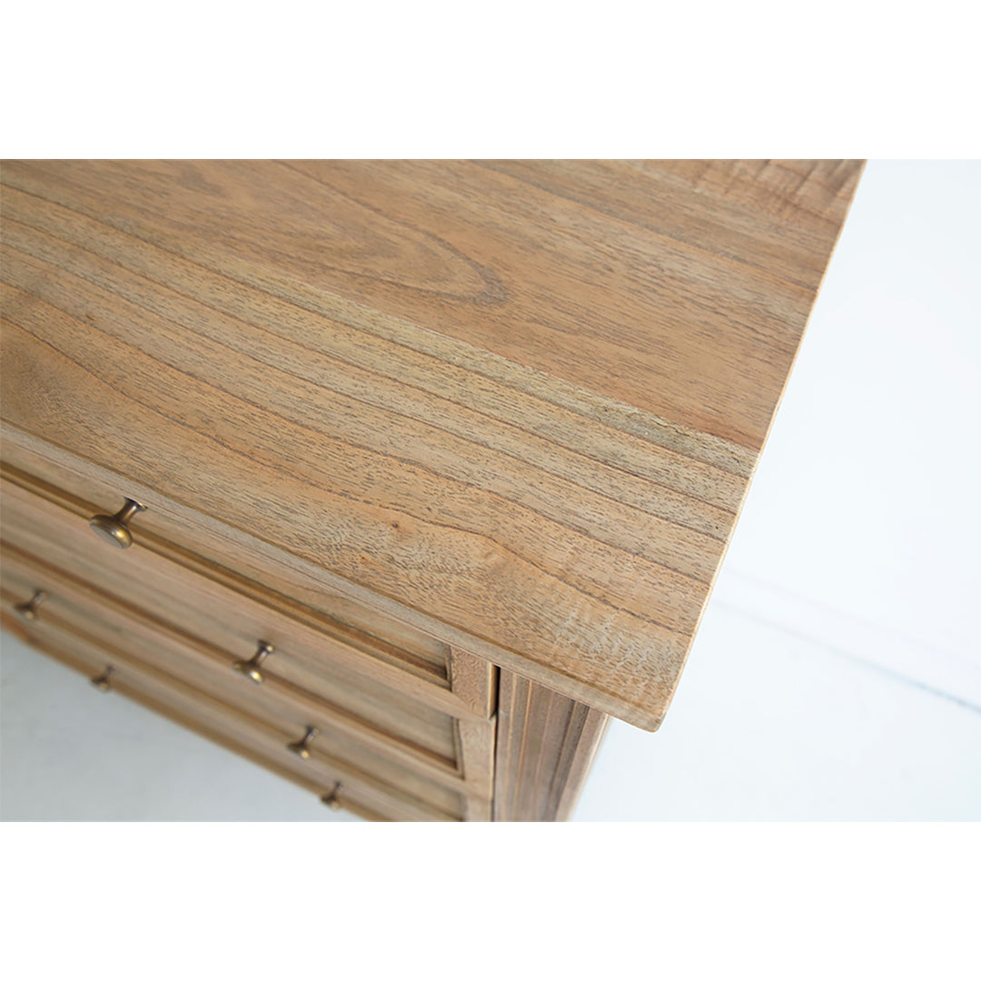 Hamilton Dresser - Weathered Oak with Nine Drawers - SEATONES