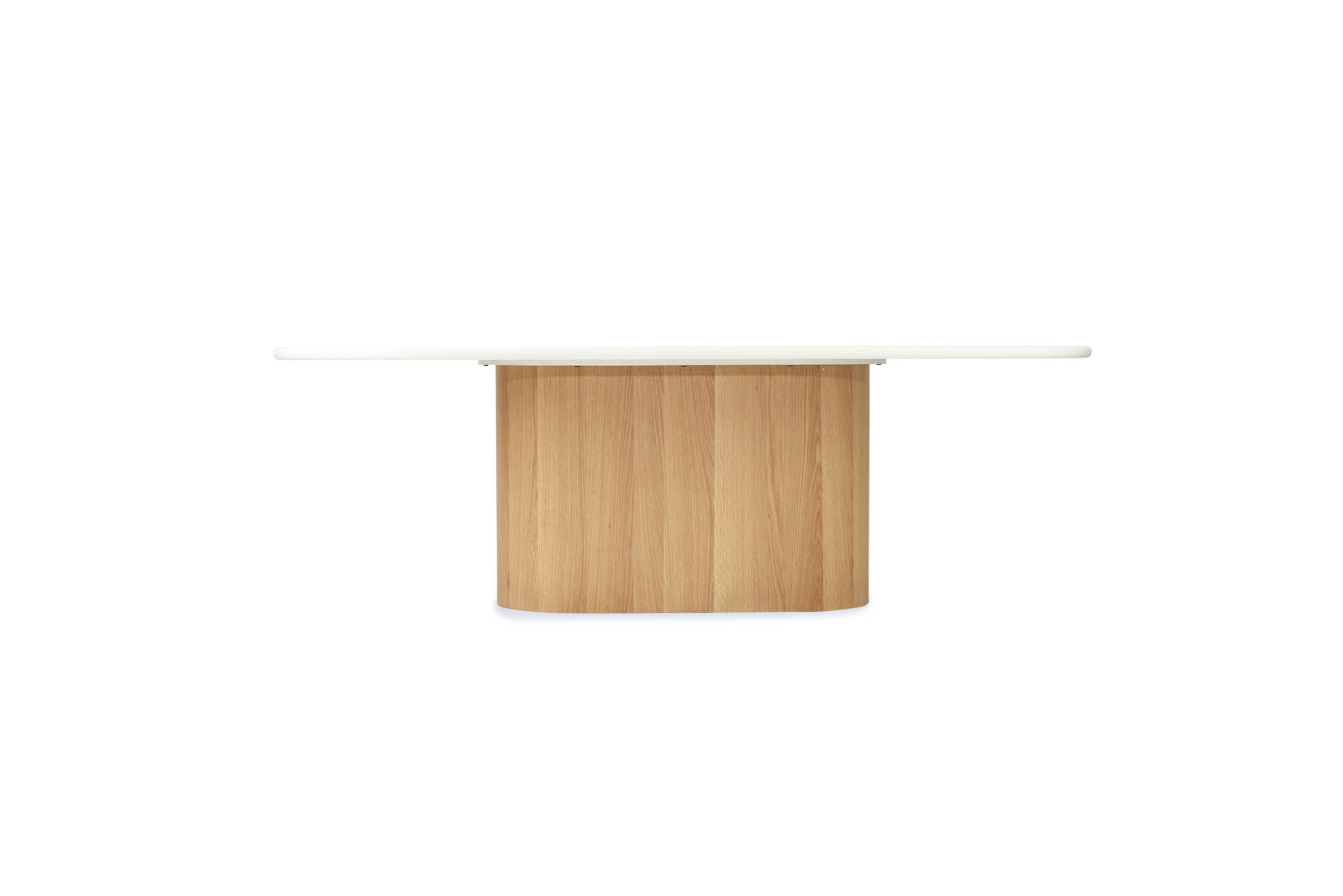 Harlow Oval Dining Table - Natural Base 240cm - SEATONES