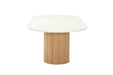 Harlow Oval Dining Table - Natural Base 240cm - SEATONES