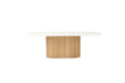 Harlow Oval Dining Table - Natural Base 240cm - SEATONES