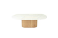Harlow Oval Dining Table - Natural Base 240cm - SEATONES
