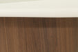 Harlow Oval Dining Table - Walnut Base 280cm - SEATONES
