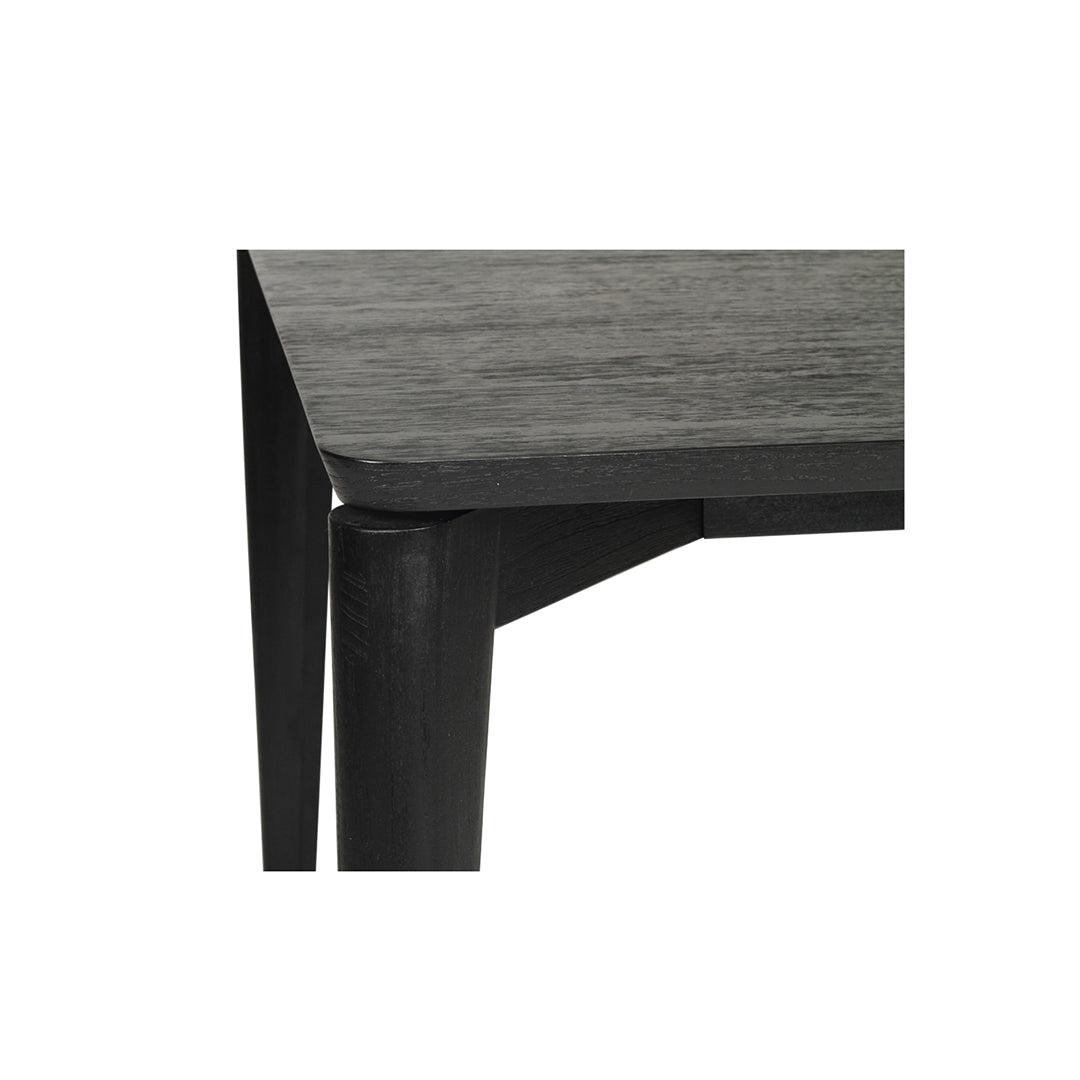 Jude Dining Table - Black - 90cm - SEATONES