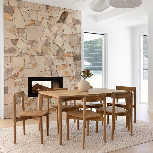 Jude Dining Table - Natural 180cm - SEATONES