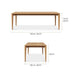 Jude Dining Table - Natural 240cm - SEATONES