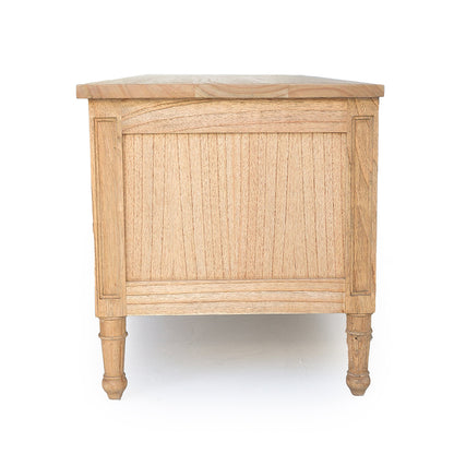 Hamilton Cane Entertainment Unit - Weathered Oak - SEATONES