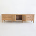 Hamilton Cane Entertainment Unit - Weathered Oak - SEATONES